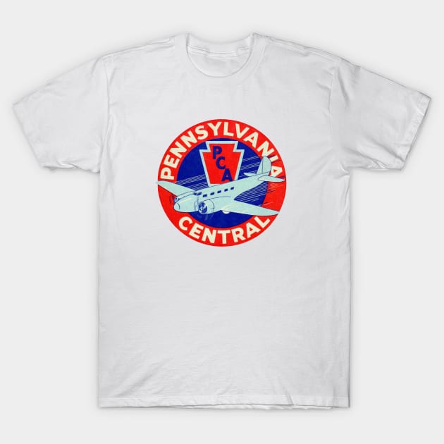 1945 Pennsylvania Central Airlines T-Shirt by historicimage